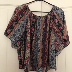 Patterned crop top